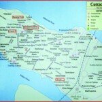 CUTTACK CITY tourist map by trip2odisha.in